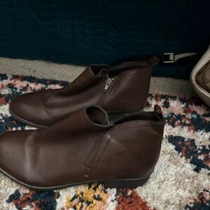 Classic Brown Ankle Boots for Women